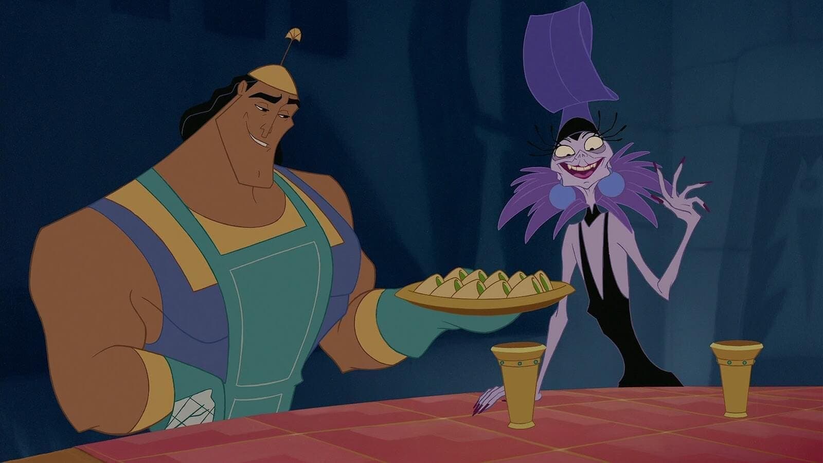 Kronk the dim sidekick from The Emperor's New Groove