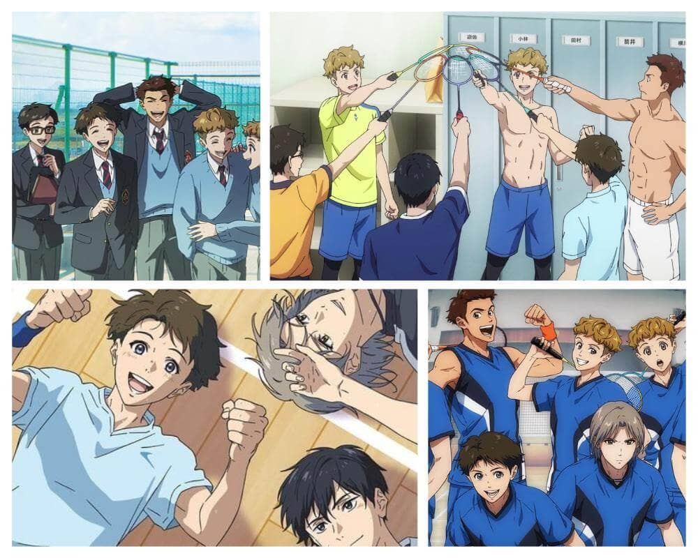 Love All Play badminton anime series