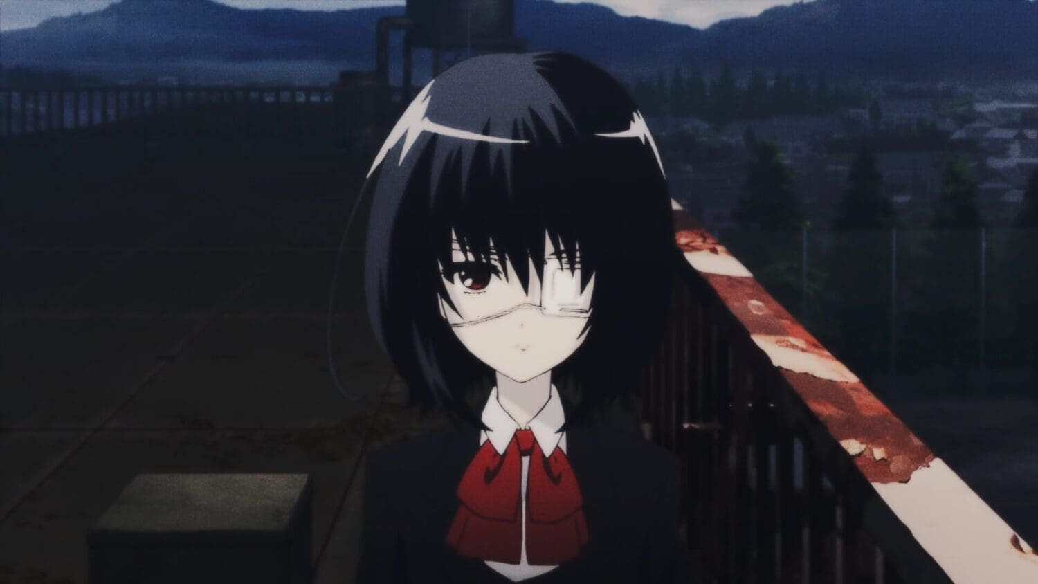 Mei Misaki - Another horror anime character with prosthetic eye