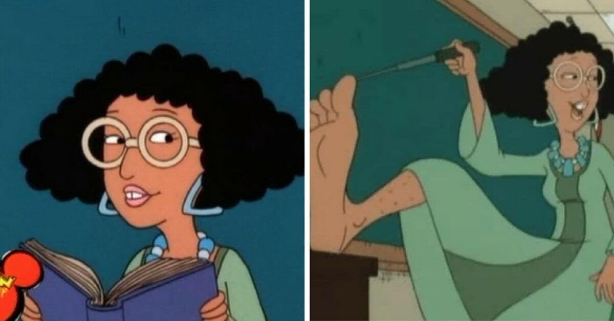 Miss Grotke the progressive fourth grade teacher from Recess