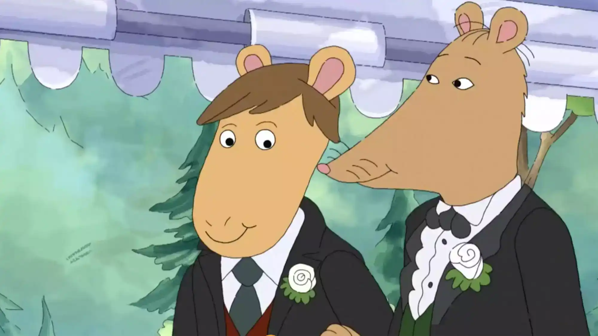 Mr. Ratburn the third grade teacher from Arthur the rat