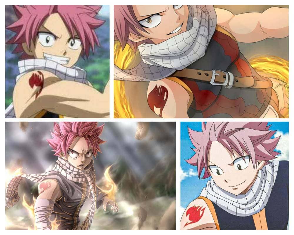 Natsu Dragneel Fairy Tail guild mark tattoo