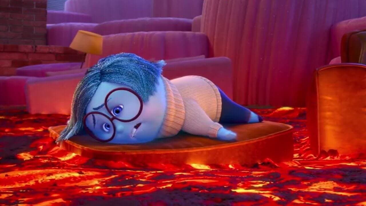 Sadness the blue emotion from Pixar's Inside Out