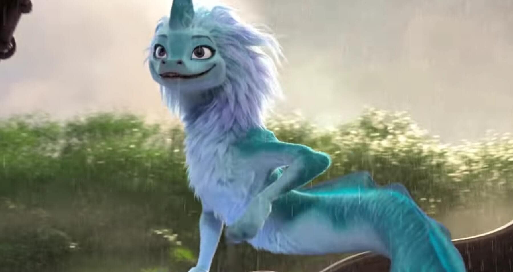 Sisu the water dragon from Raya and the Last Dragon