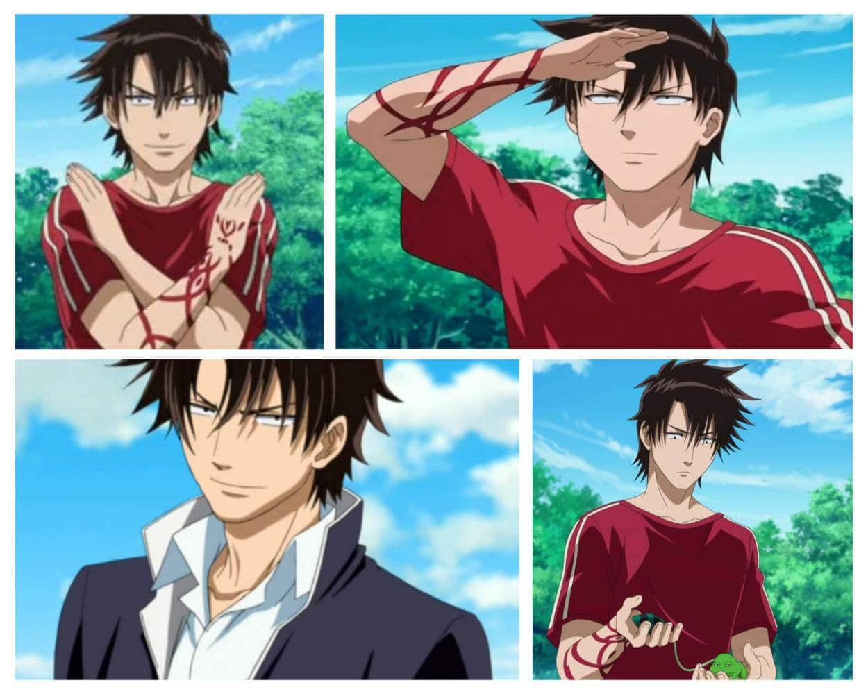 Tatsumi Oga Beelzebub Zebul Spell tattoo