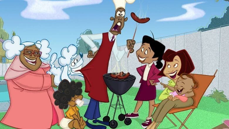 The Proud Family cartoon series with Penny Proud