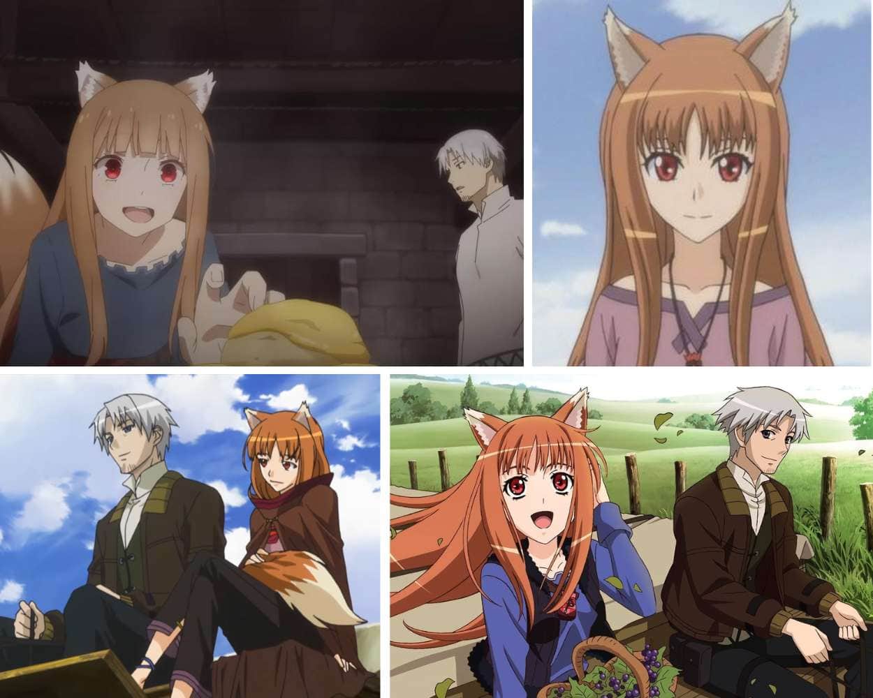 Holo the wise wolf from Spice and Wolf