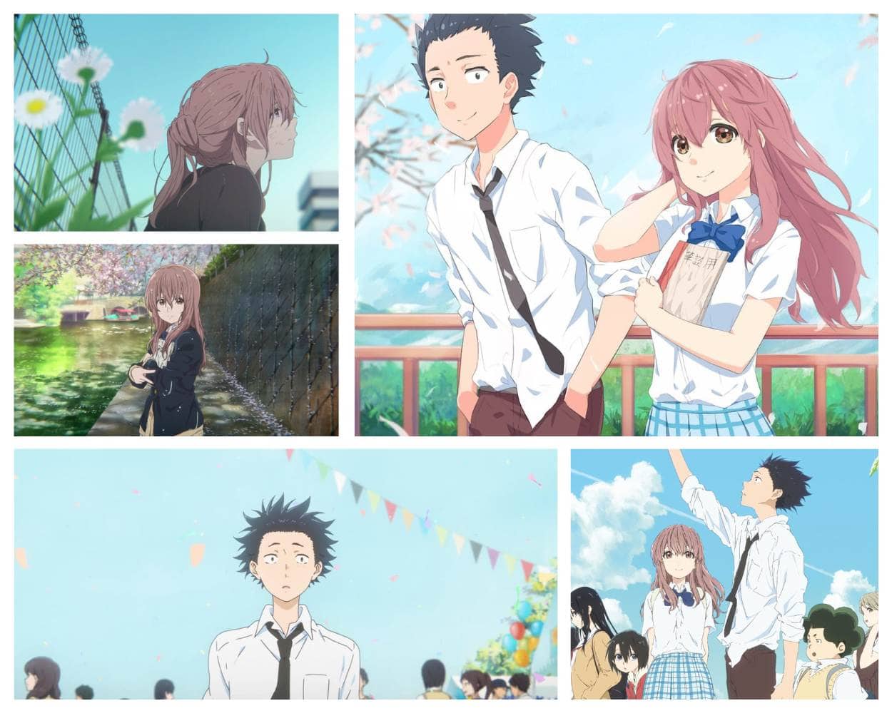 Shoya and Shoko on the balcony in A Silent Voice