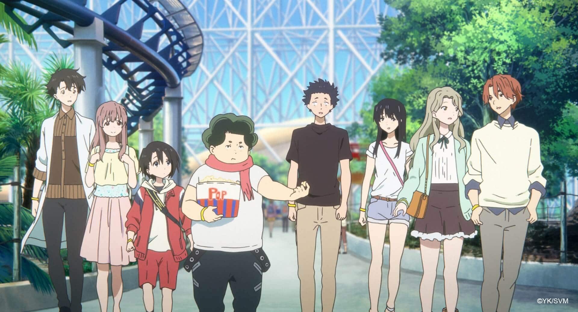 A Silent Voice manga panel by Yoshitoki Oima