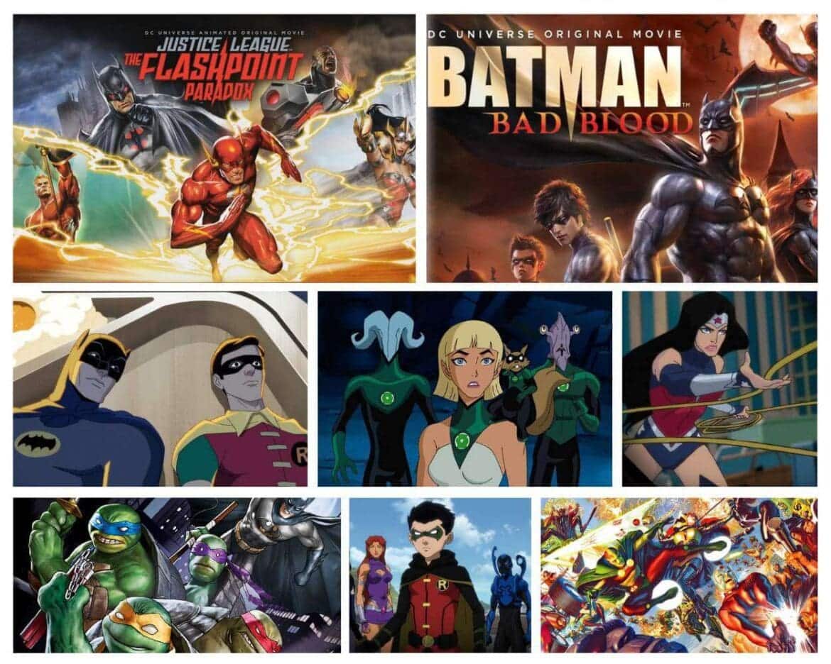 animated dc movies