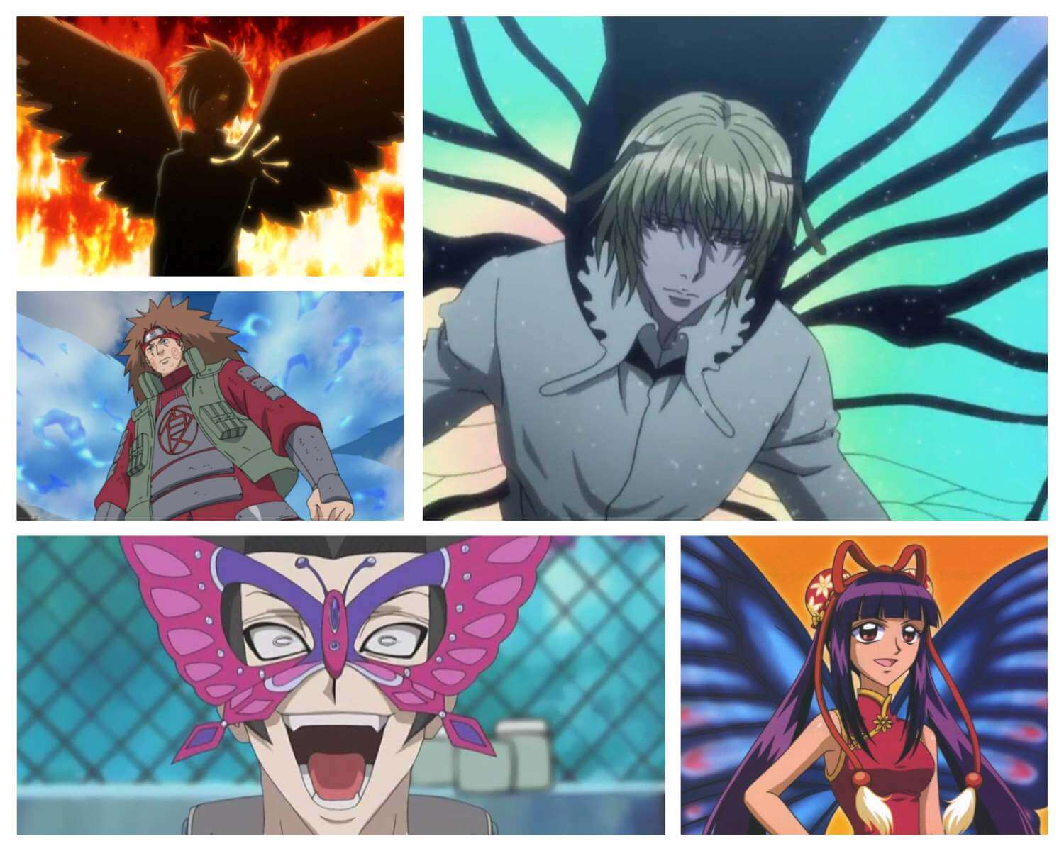 12 Anime Characters with Butterfly Powers