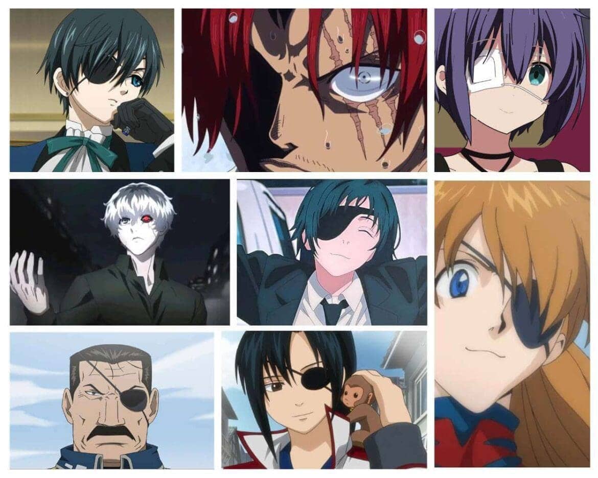 anime eyepatch characters