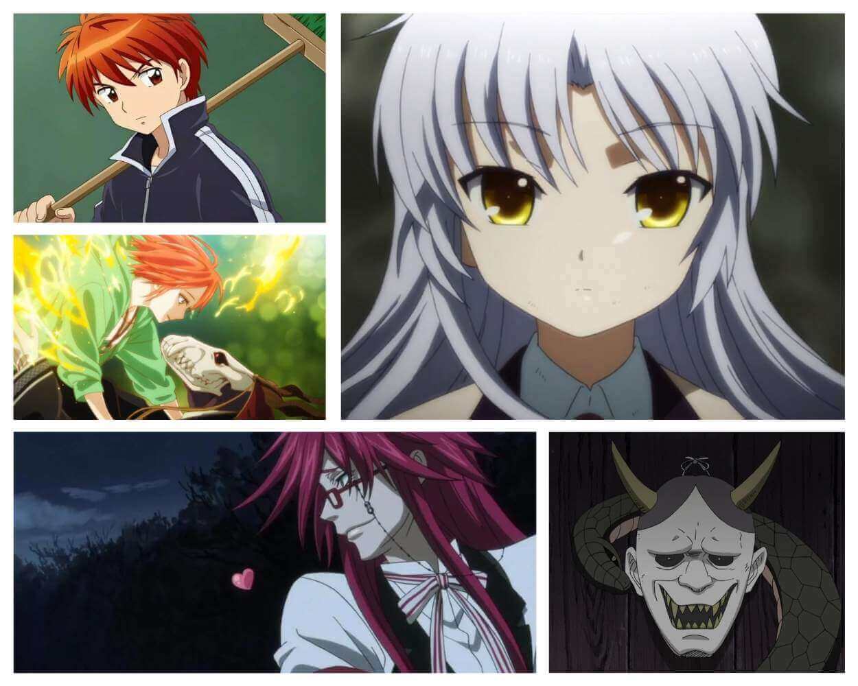 12 Grim Reaper Anime and Characters