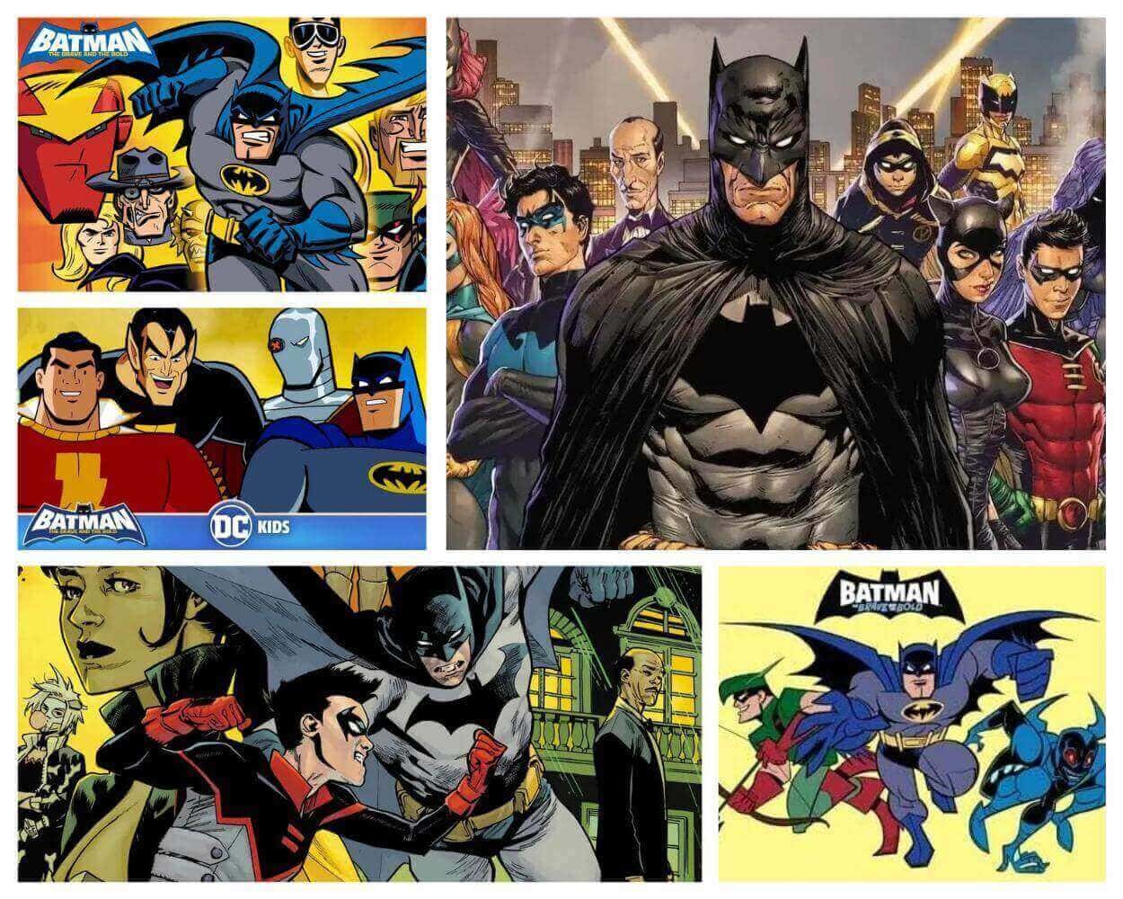 Batman animated superhero series