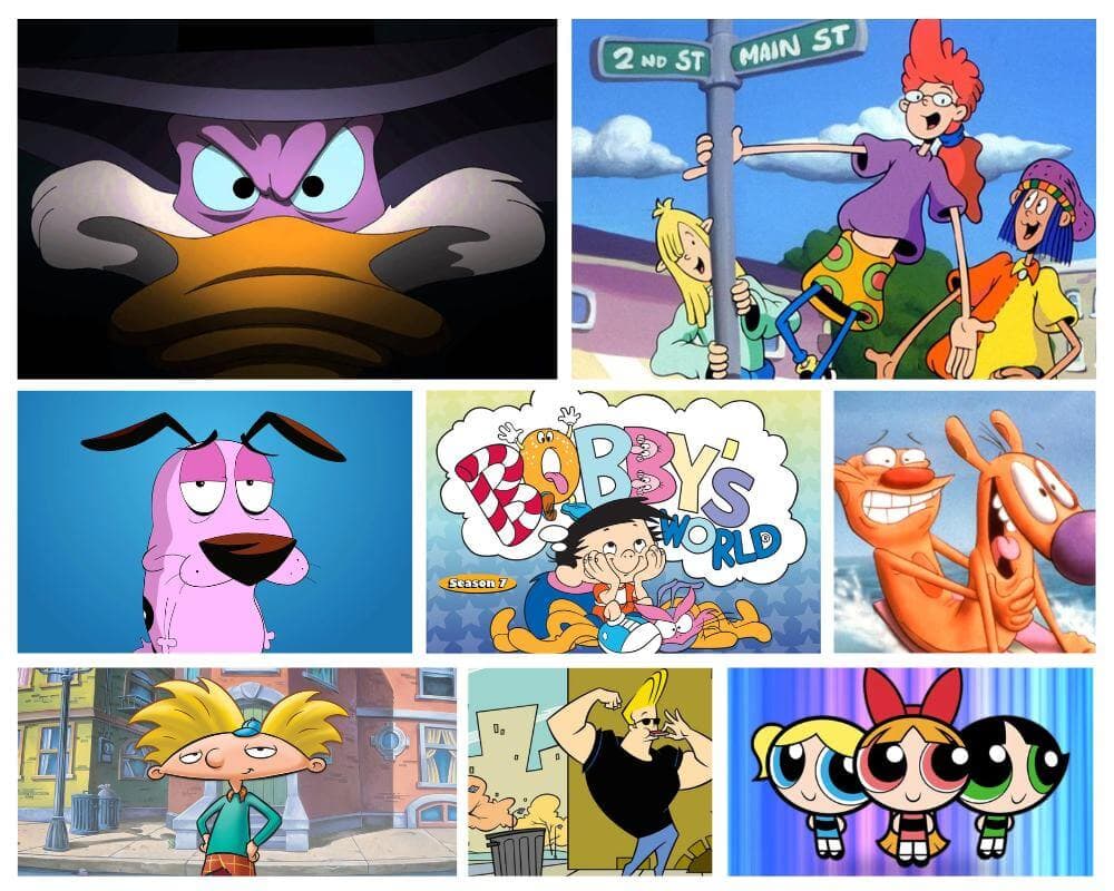 90s cartoon characters