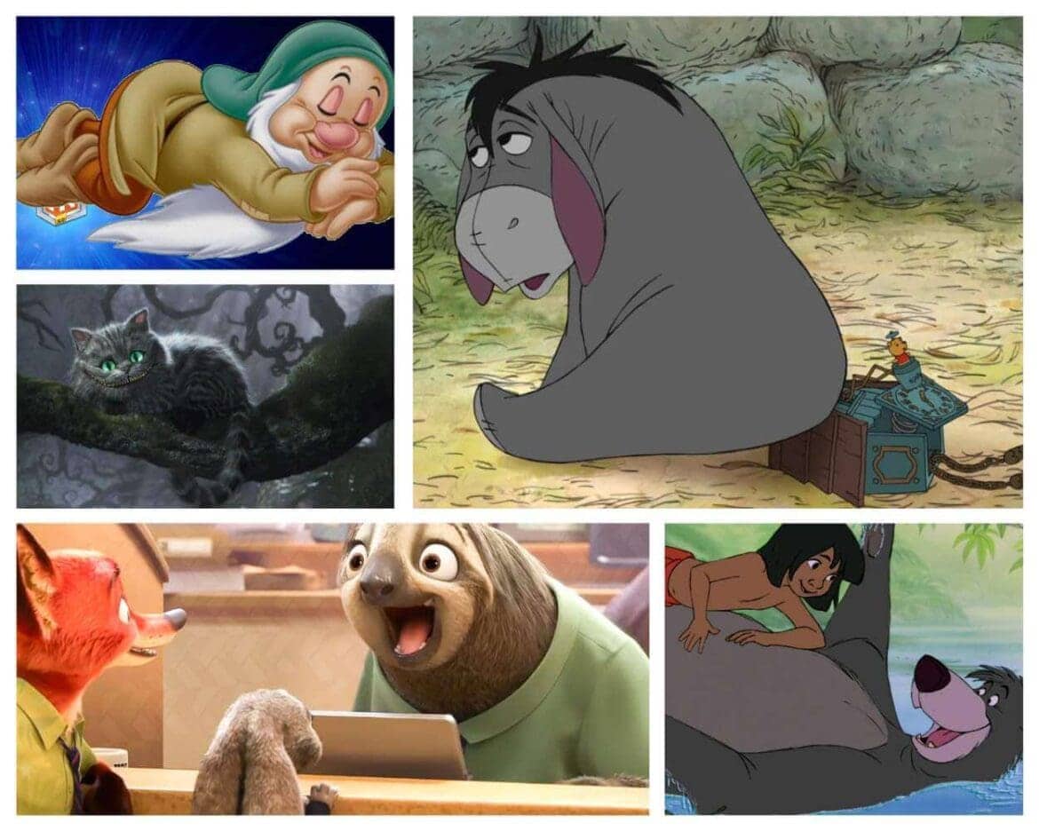 disney character that is lazy