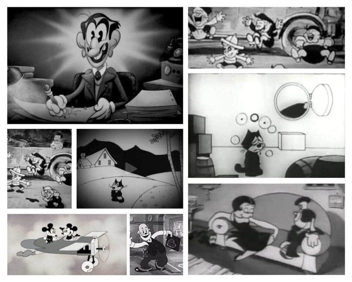 list of some classic silent cartoons