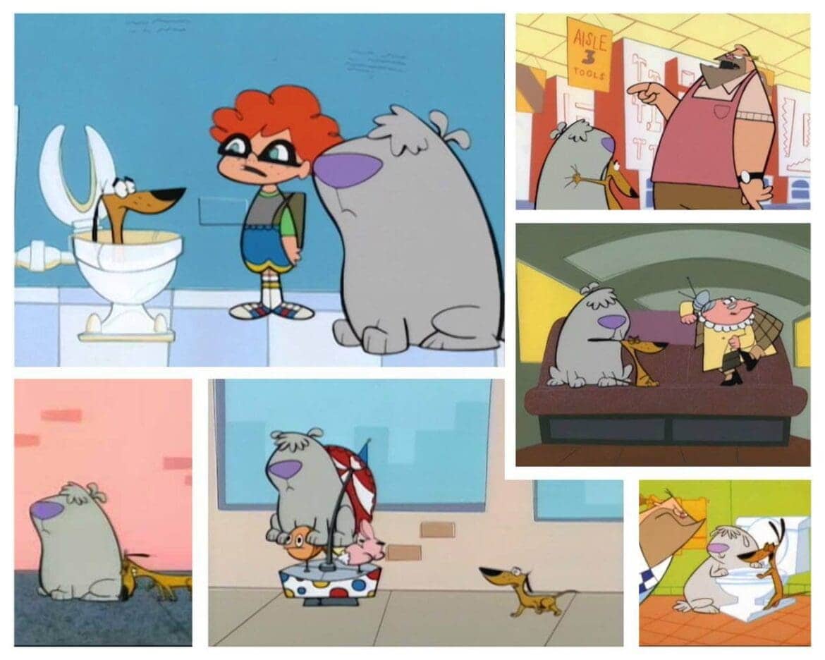 2 stupid dogs characters