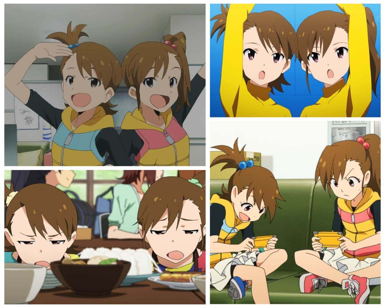 Ami and Mami Futami from The Idolmaster