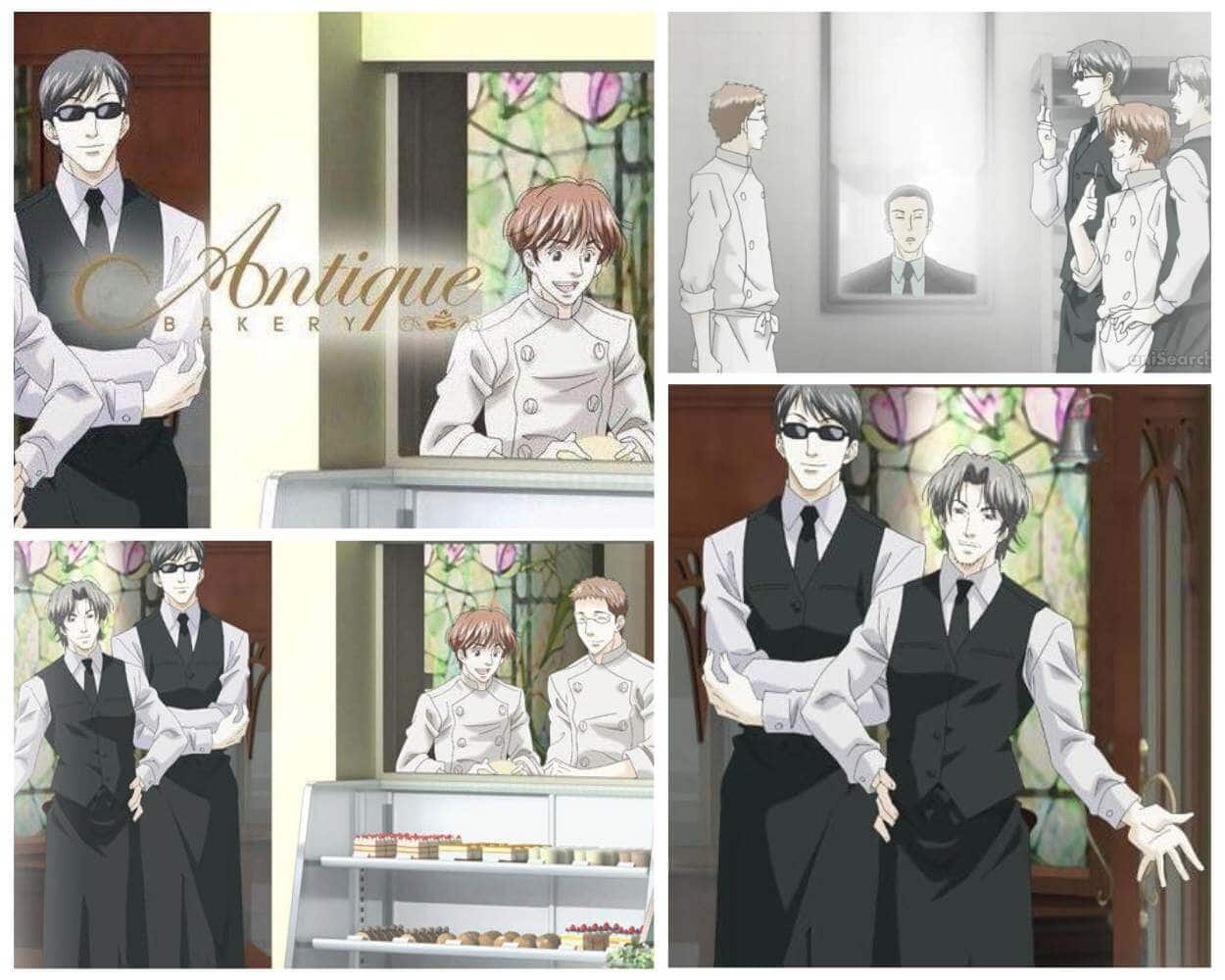Antique Bakery the four-men-running-a-bakery anime