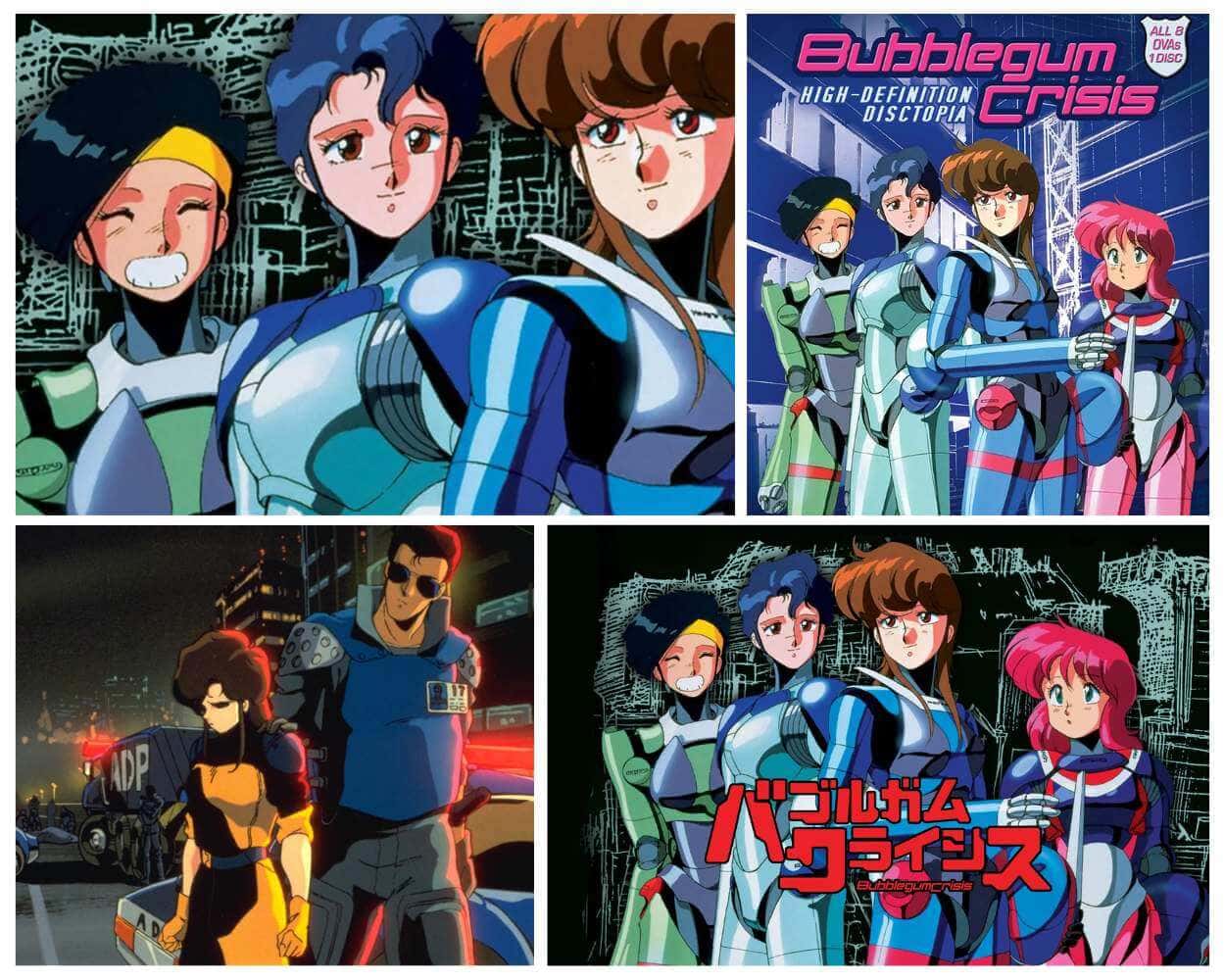Bubblegum Crisis old school anime