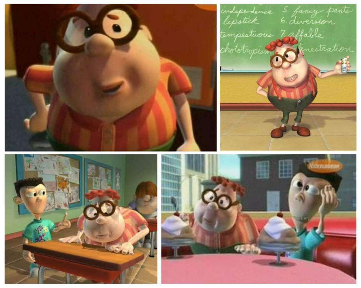 Carl Wheezer Jimmy Neutron's chubby best friend