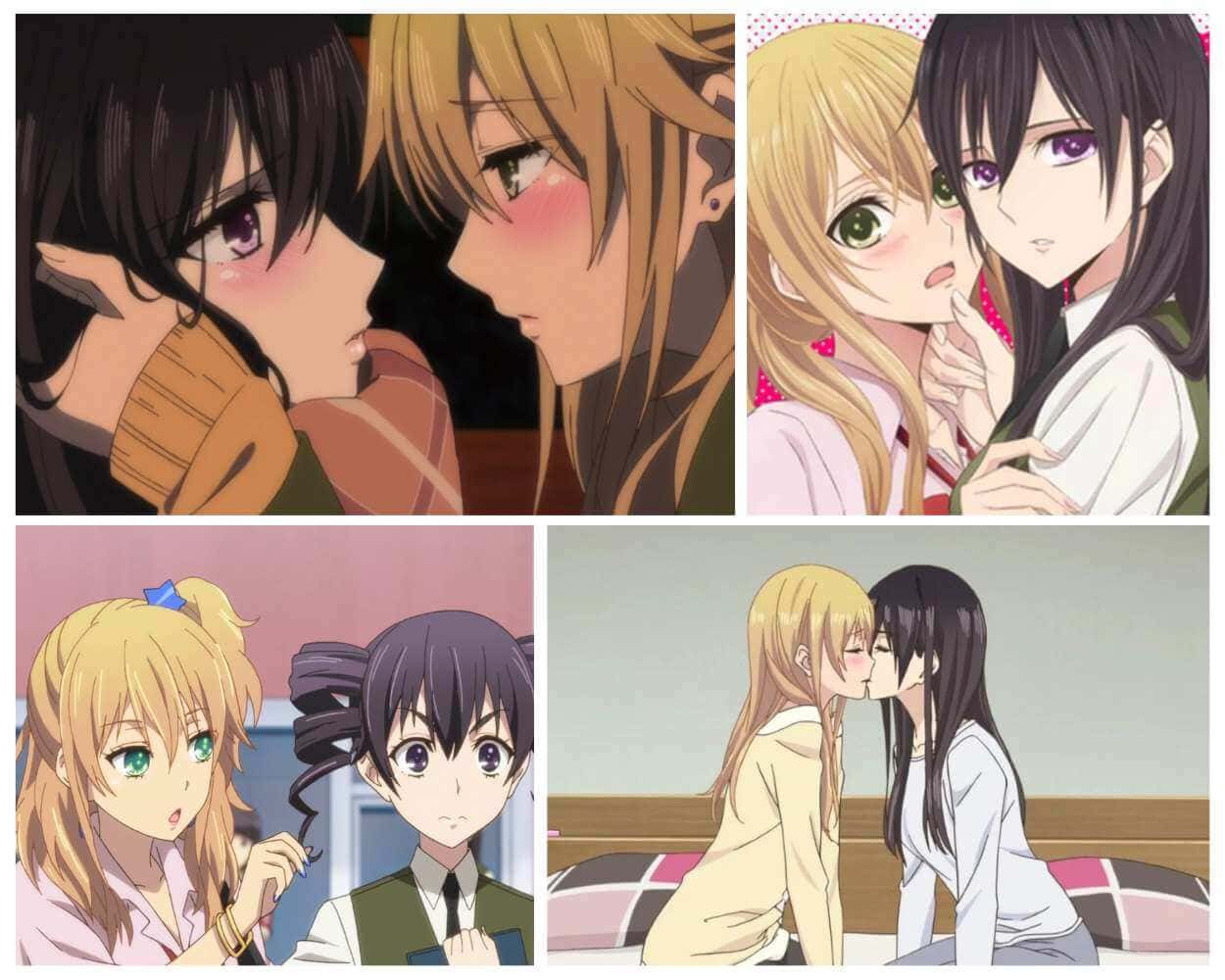 Citrus the stepsister yuri romance anime