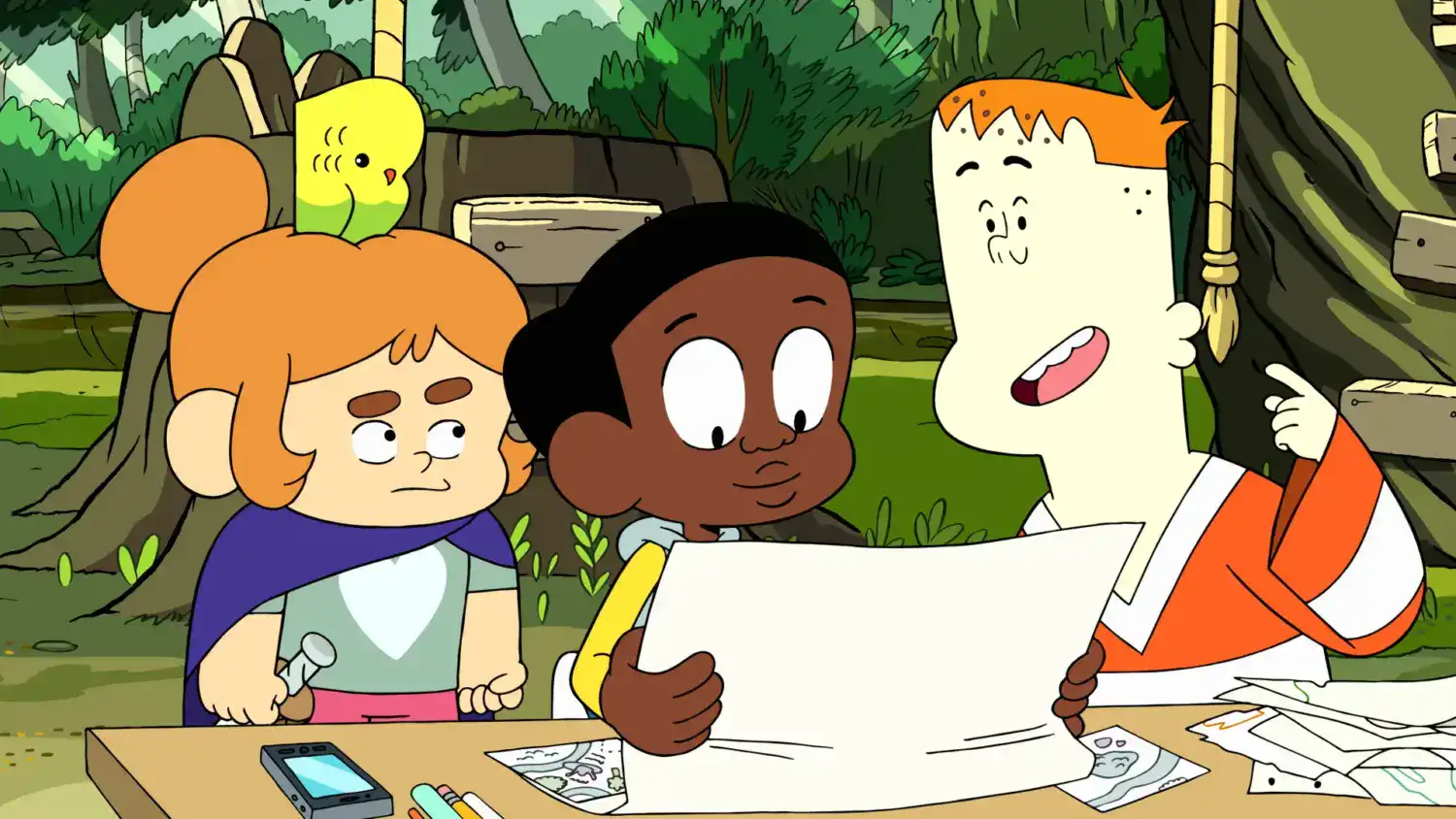 Craig of the Creek - Craig Kelsey JP voice cast Philip Solomon Noel Wells
