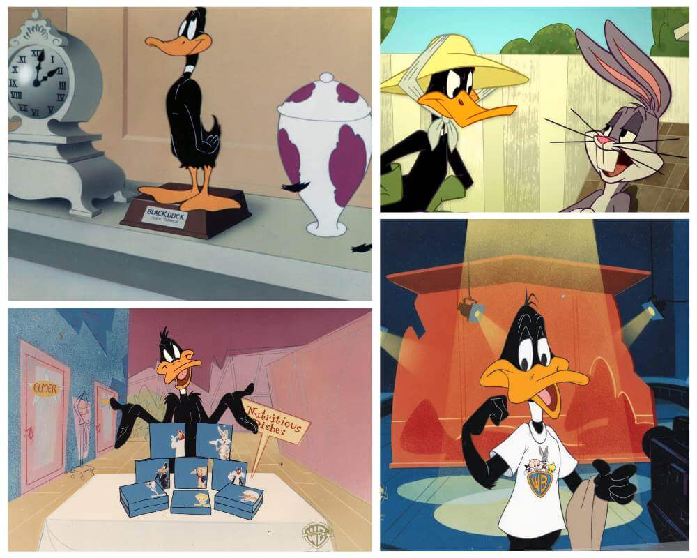 Daffy Duck the self-absorbed Looney Tunes star