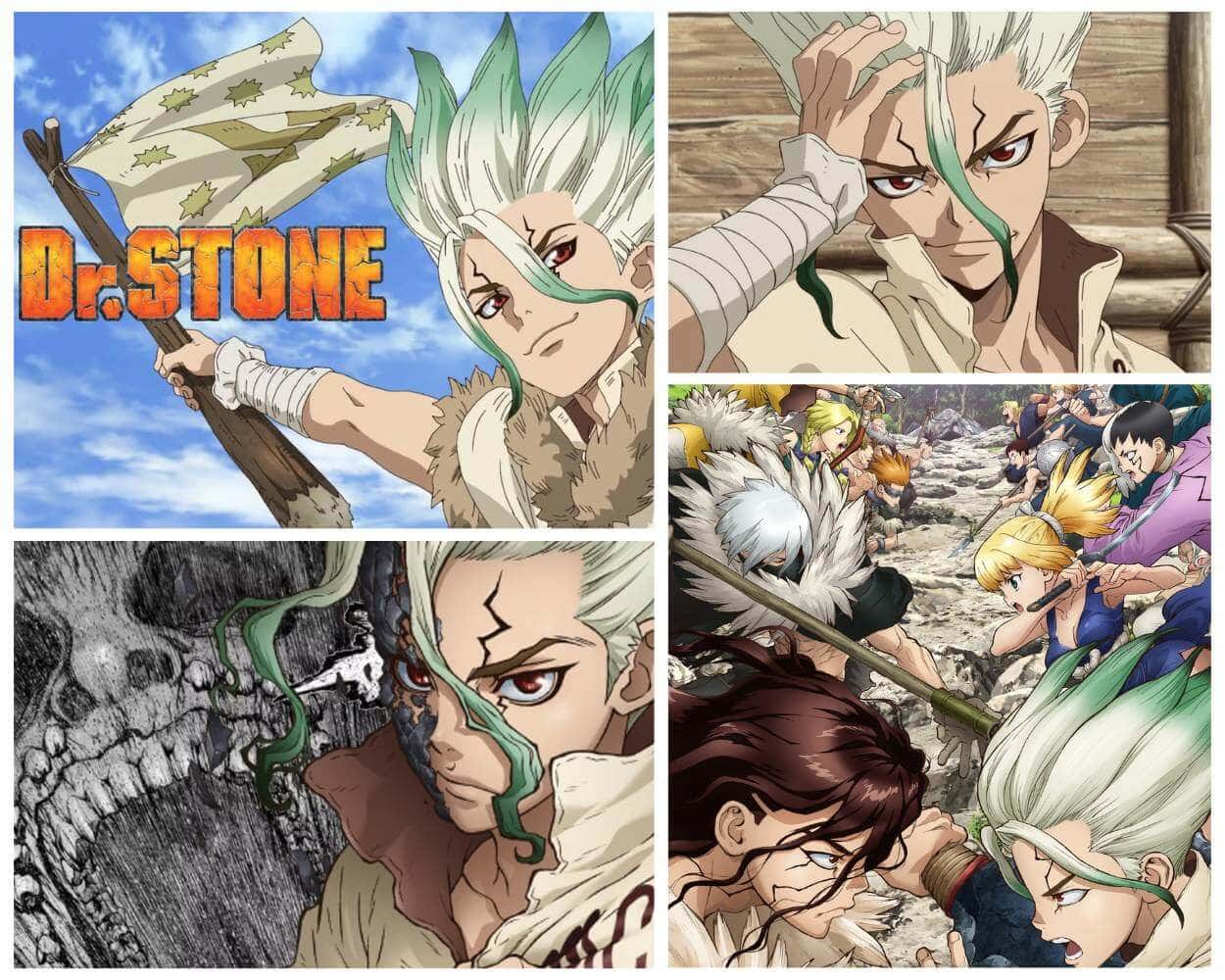 Dr. Stone the science-based post-apocalypse anime