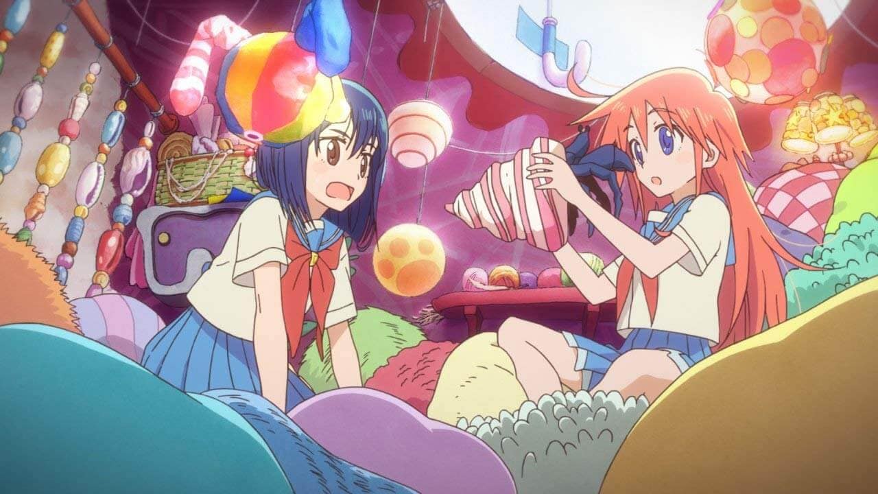 Flip Flappers the surreal magical girl yuri anime