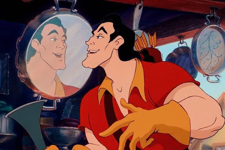 Gaston the arrogant villain from Beauty and the Beast