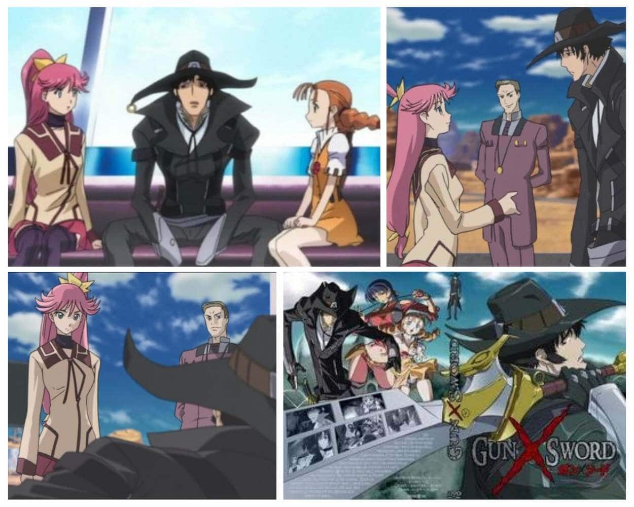 Gun x Sword the mecha western anime