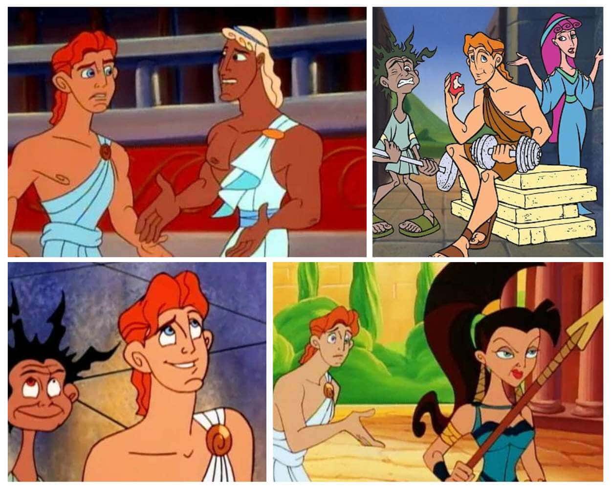 Hercules Animated Series - Disney 1998 Phil Olympus Hades Greek gods kids show