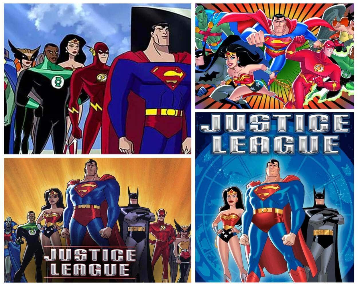 Justice League 2000s superhero kids cartoon