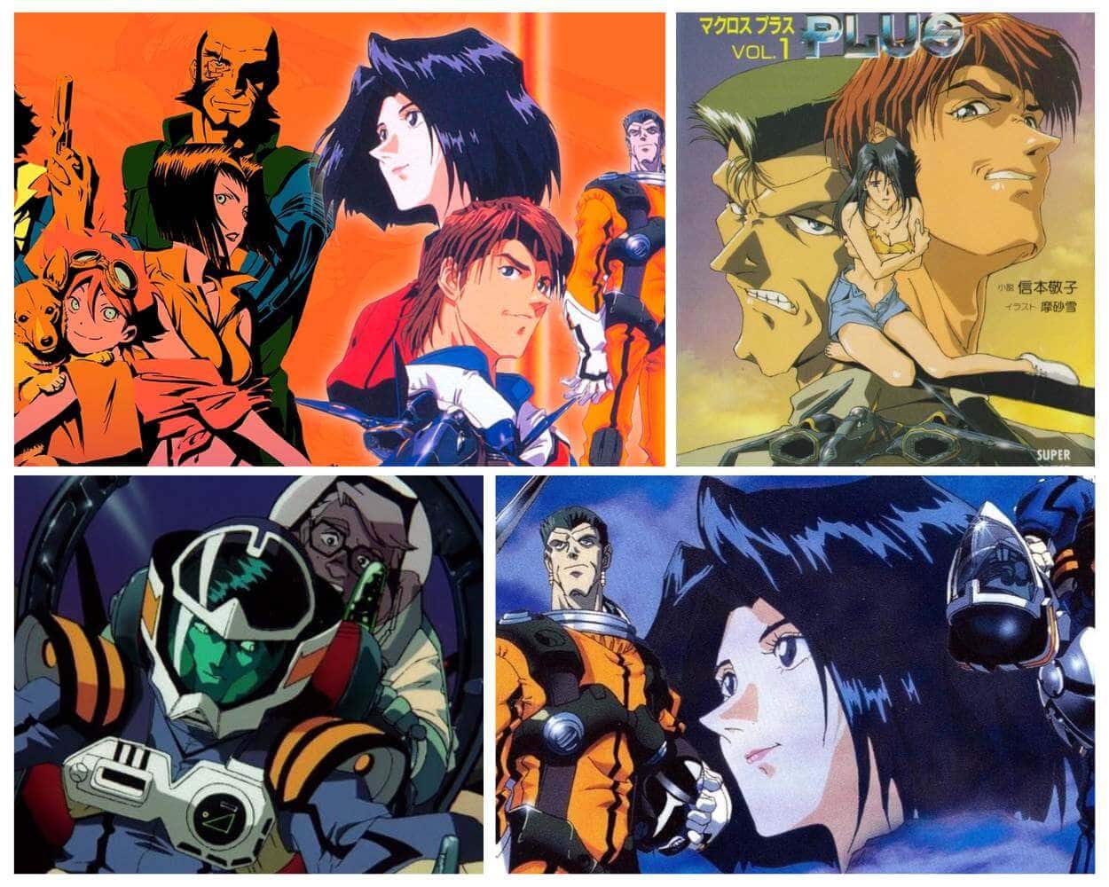 Macross Plus old school anime
