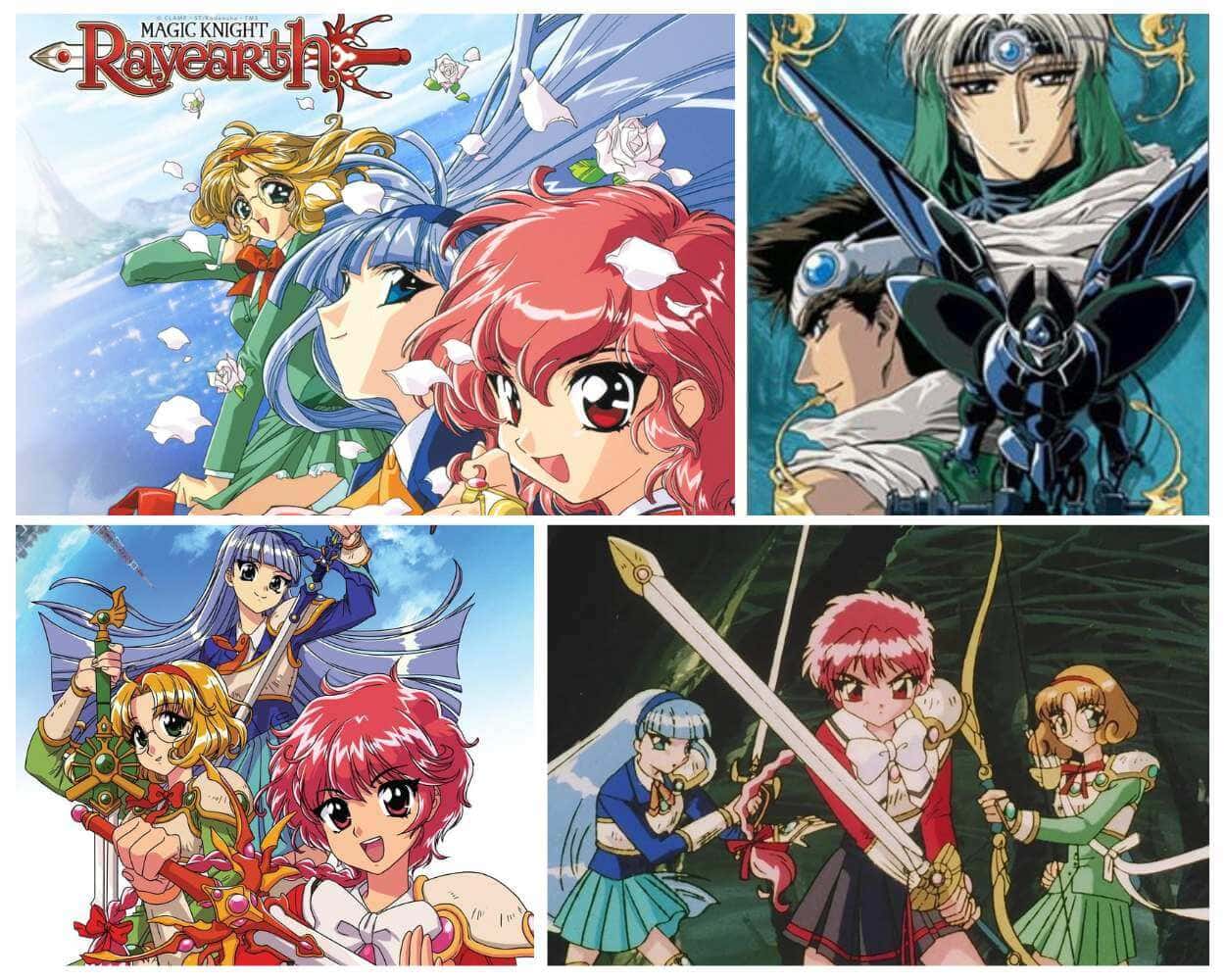 Magic Knight Rayearth old school anime