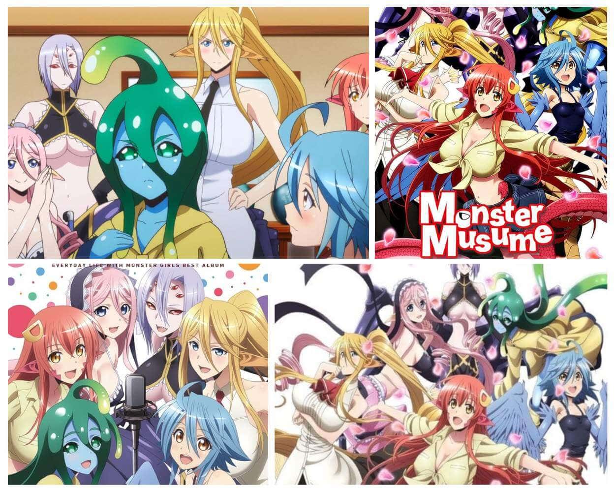 Monster Musume the monster girls slice-of-life ecchi