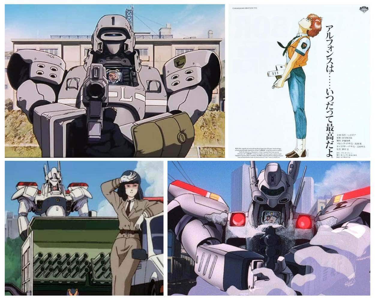 Patlabor The Mobile Police old school anime