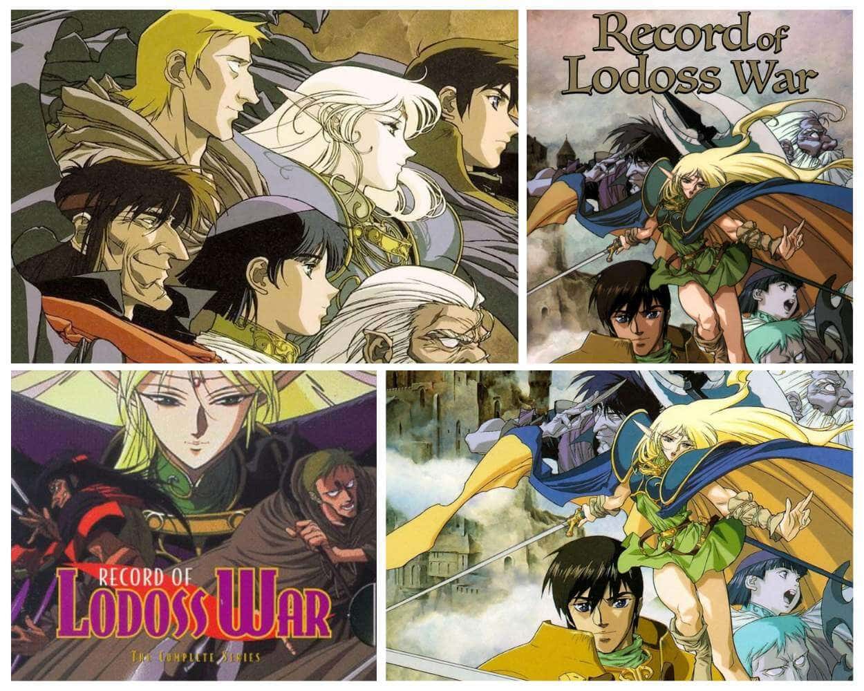 Record of Lodoss War old school anime