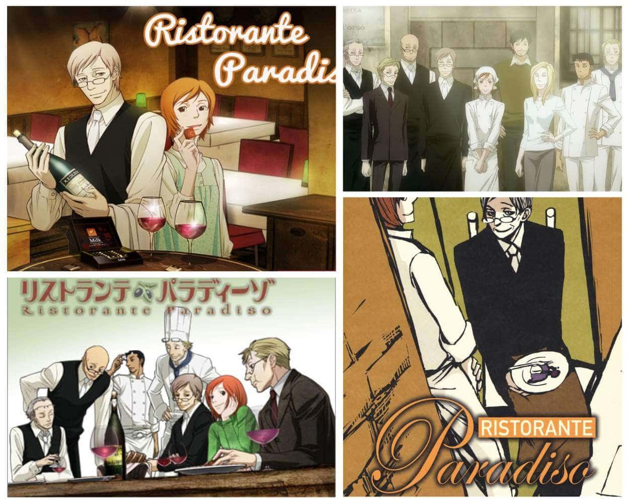 Ristorante Paradiso the Italian restaurant anime with pastry elements