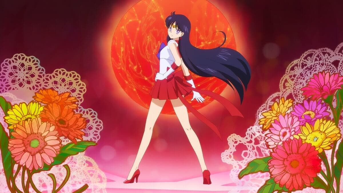 Sailor Mars anime fire user