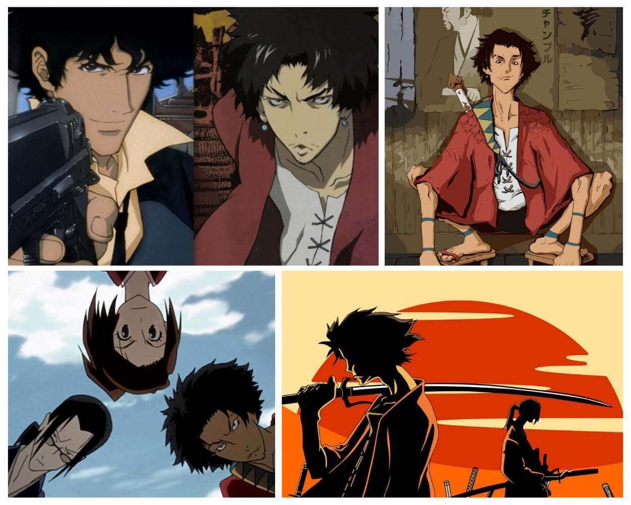 Samurai Champloo the hip-hop samurai western anime