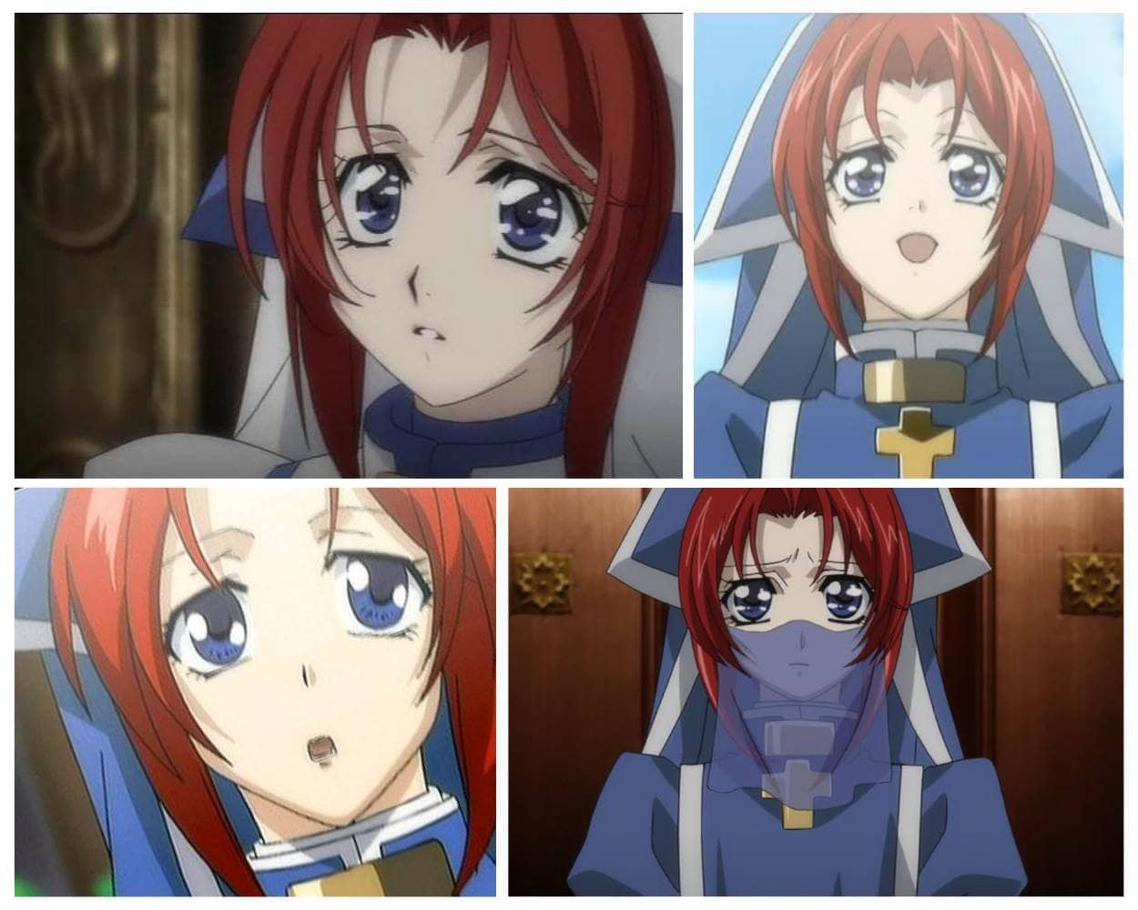 Sister Esther Blanchett anime nun Trinity Blood