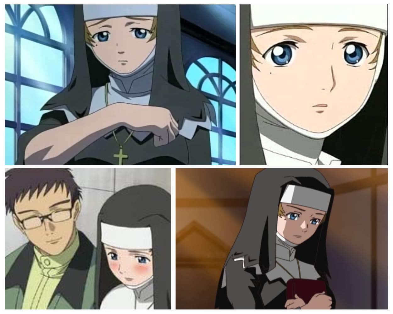 Sister Yukariko Sanada anime nun My HiME