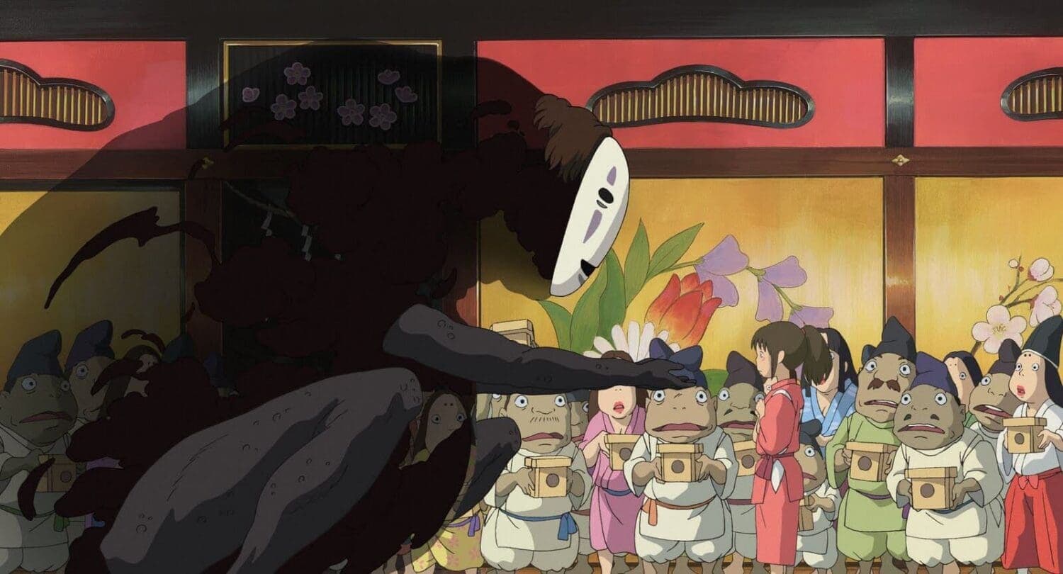 Spirited Away supernatural anime film