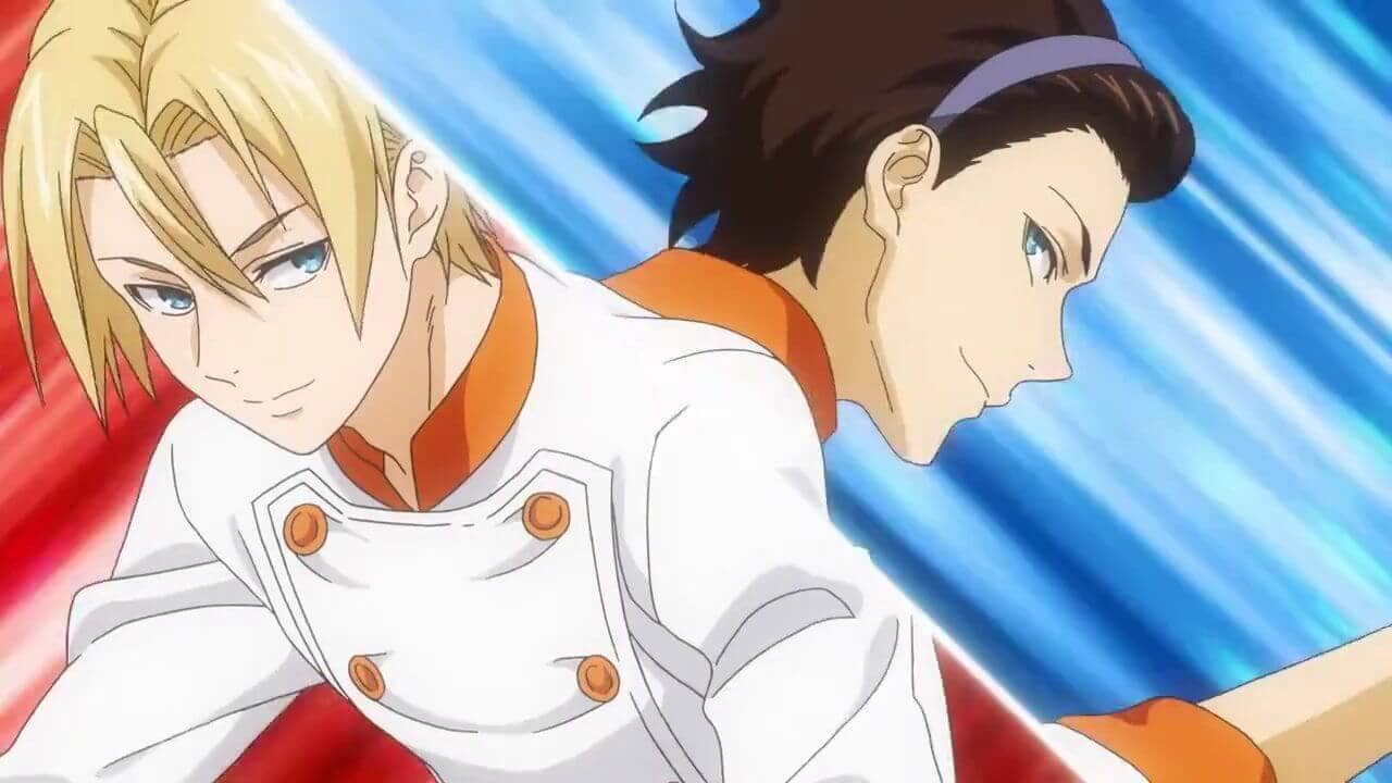 Takumi and Isami Aldini the Italian cooking twins from Food Wars