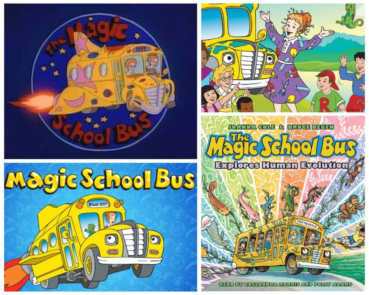 The Magic School Bus the iconic kids time travel education cartoon