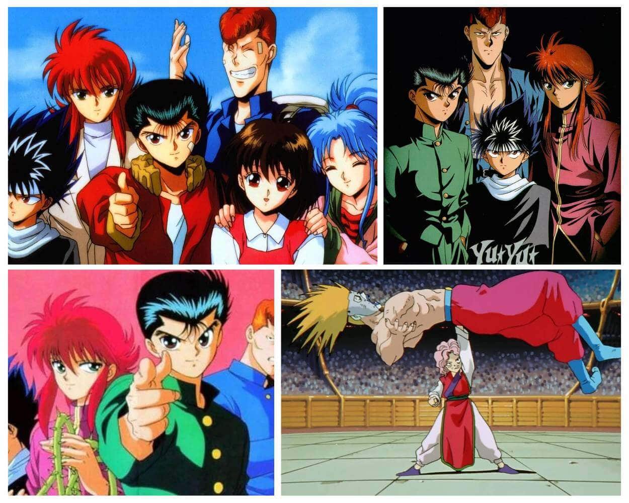 Yu Yu Hakusho old school anime