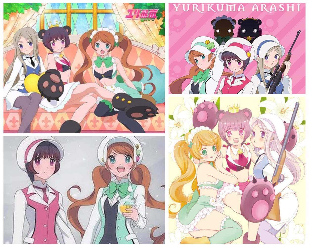 Yuri Kuma Arashi the Ikuhara surreal yuri anime